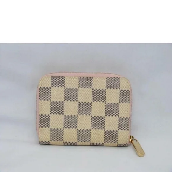 Louis Vuitton Beige and Dark Gray Checkered Wallet - Picture 4 of 7